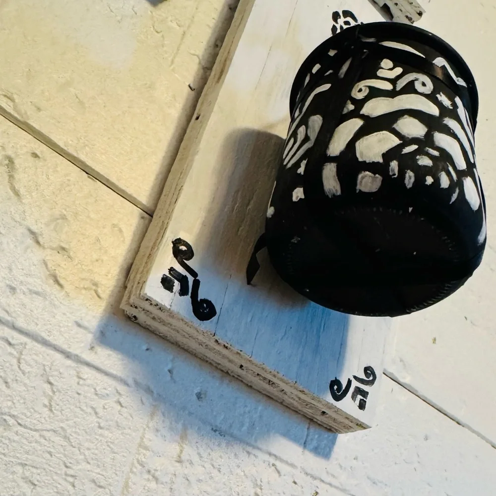 Black and White Wall Hook Set